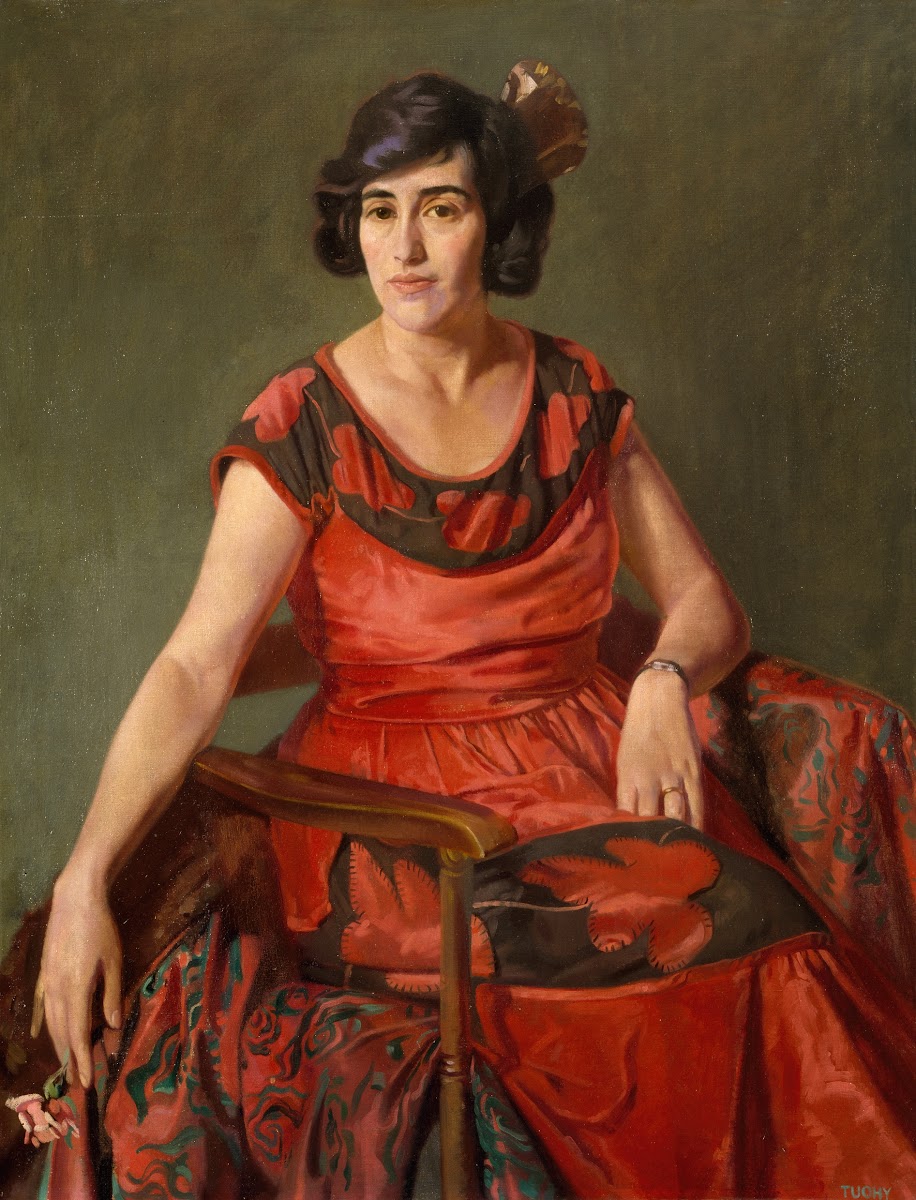 Portrait of Mrs Mabel Noyk 1925