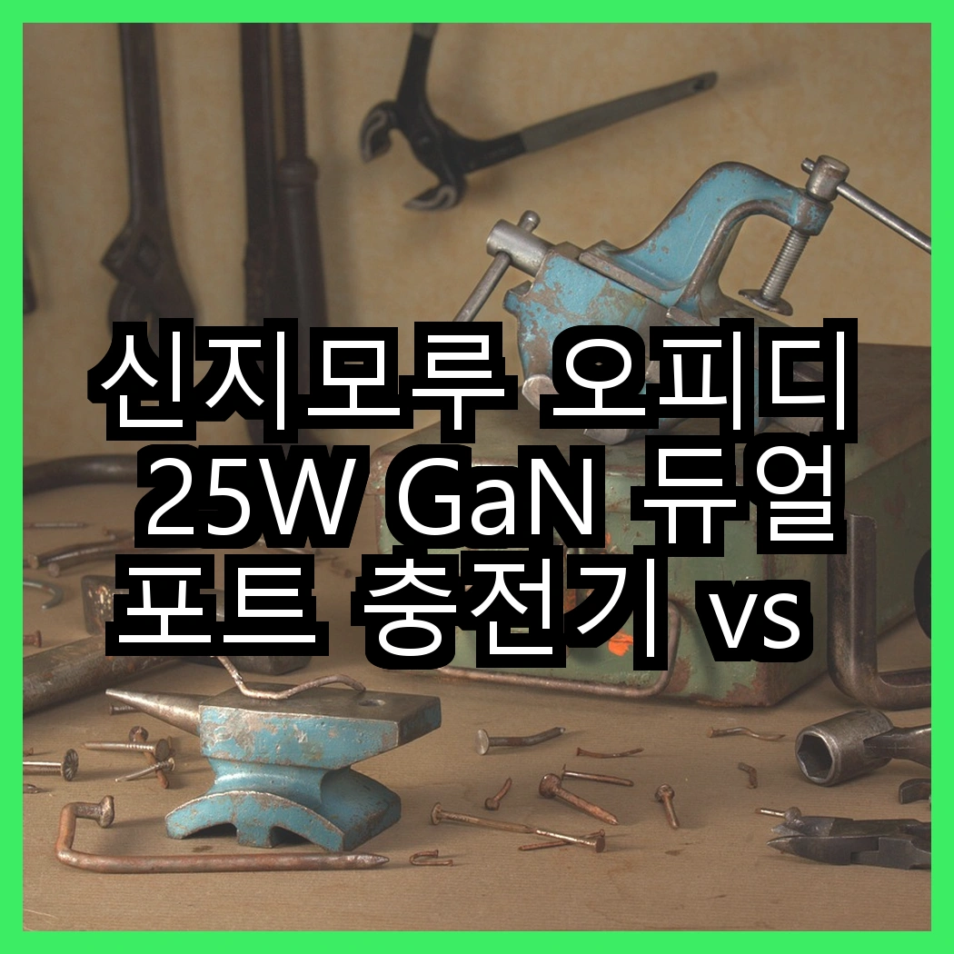 신지모루 오피디 25W GaN 듀얼포트 충전기 vs 모잇 애플워치 무선 충전기, 어떤 게 더 실용적일까? 썸네일