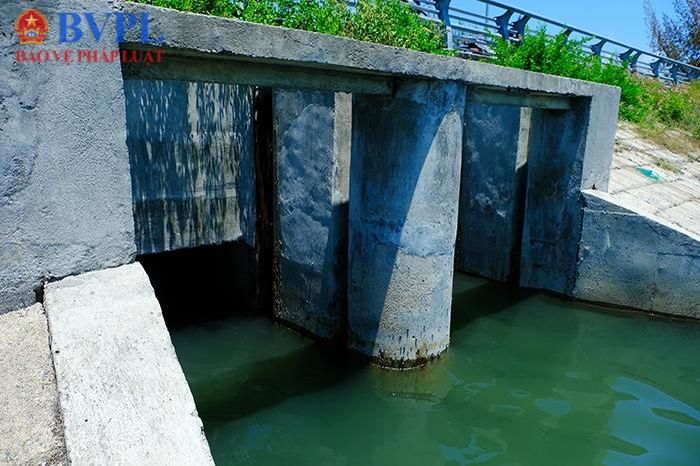 Nước thải nặng mùi xả thẳng ra sông Quán Trường Nha Trang - Báo Bảo Vệ Pháp Luật