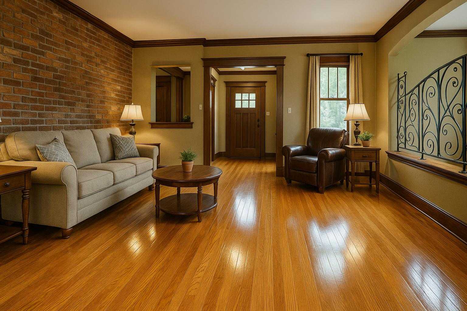 UV-Cured Floor Finishing for Greenville Homes