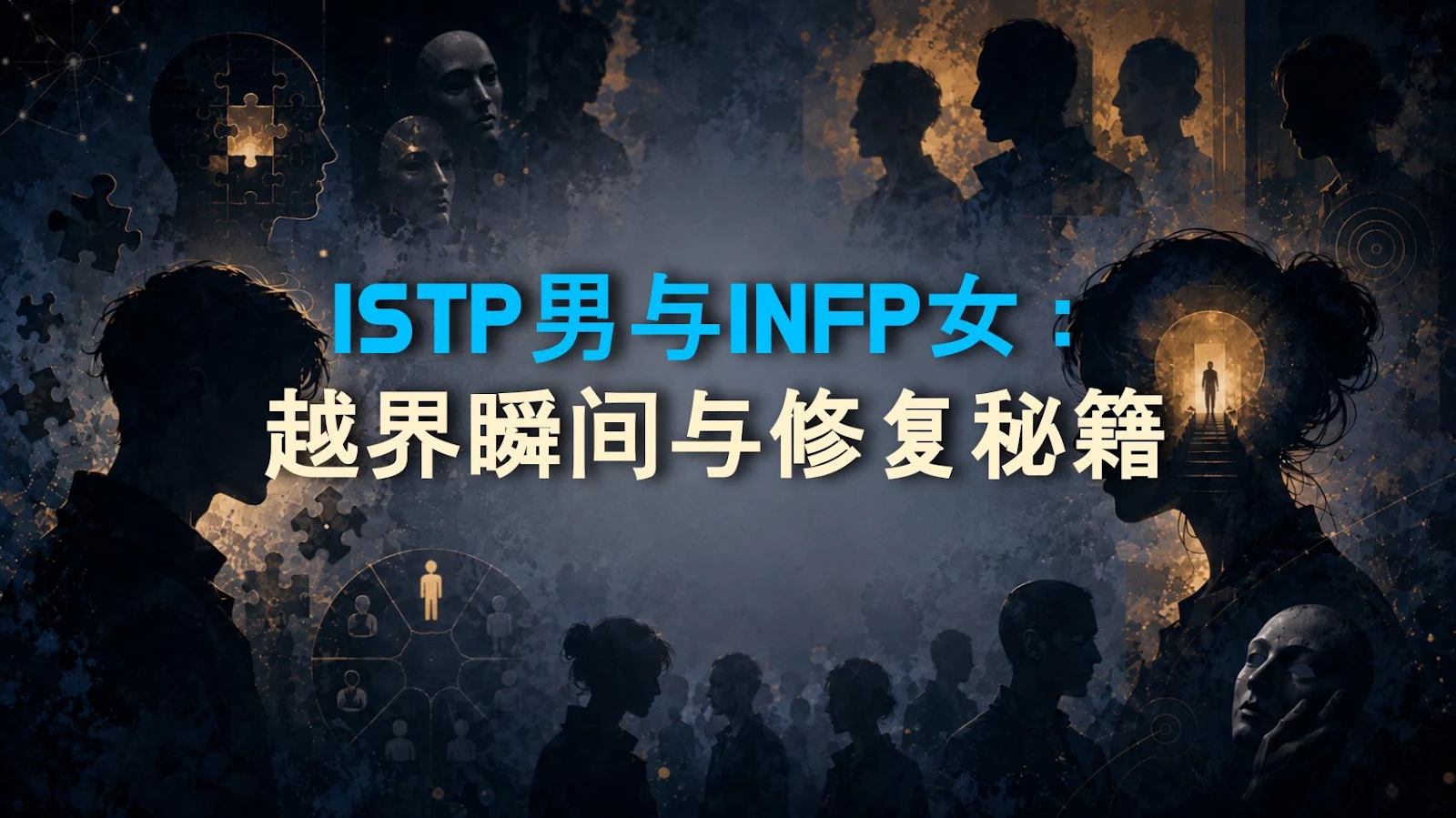 ISTP男与INFP女：越界瞬间与修复秘籍