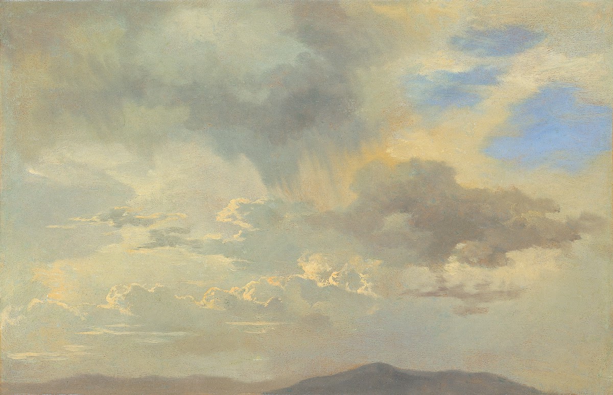 Wolkenstudie 1840