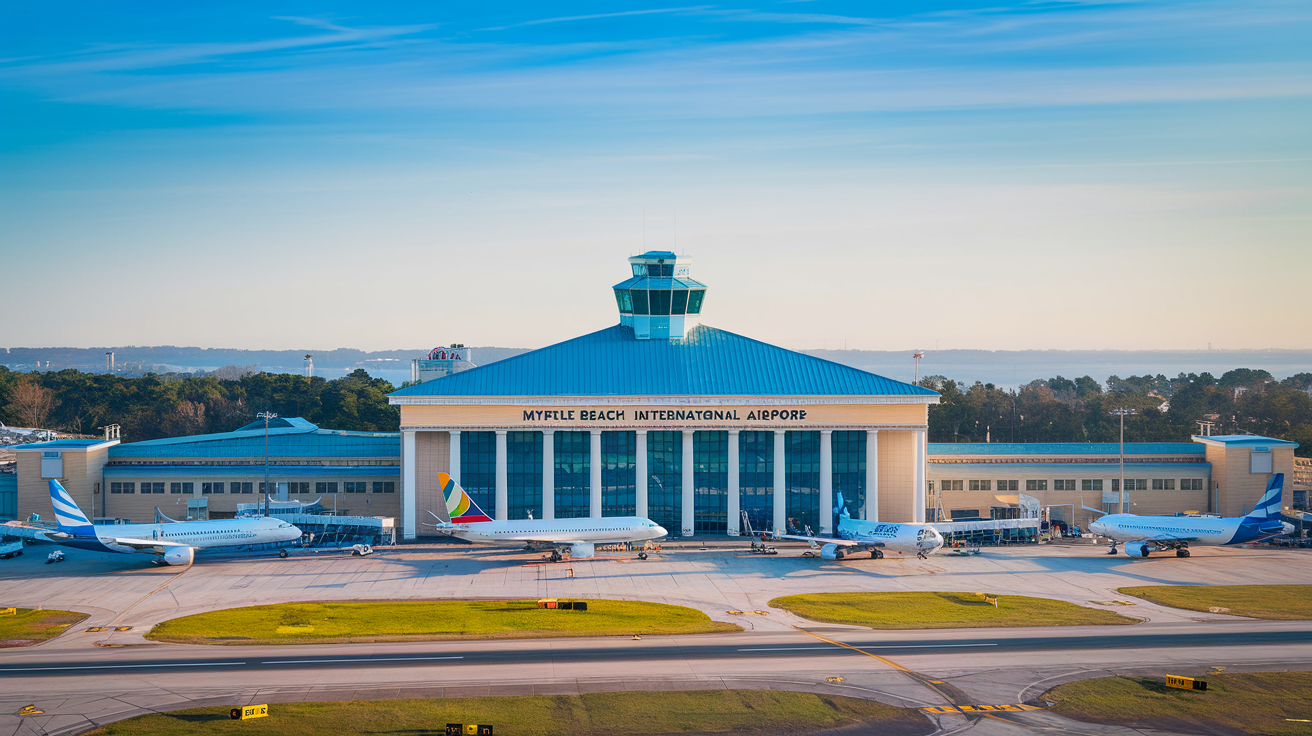 Where Is Myrtle Beach North Carolina Airport?