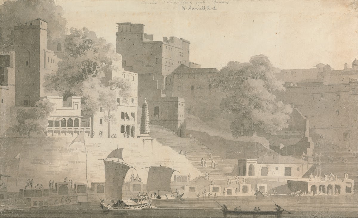 Bramha and Nursingdara Ghat Varanasi between 1788 and 1789