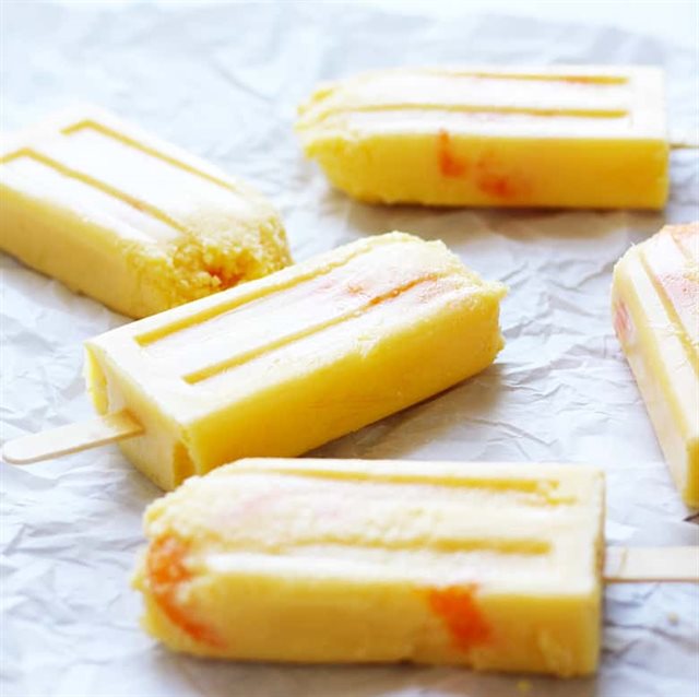 Kem Que Cam Tươi Sữa Chua