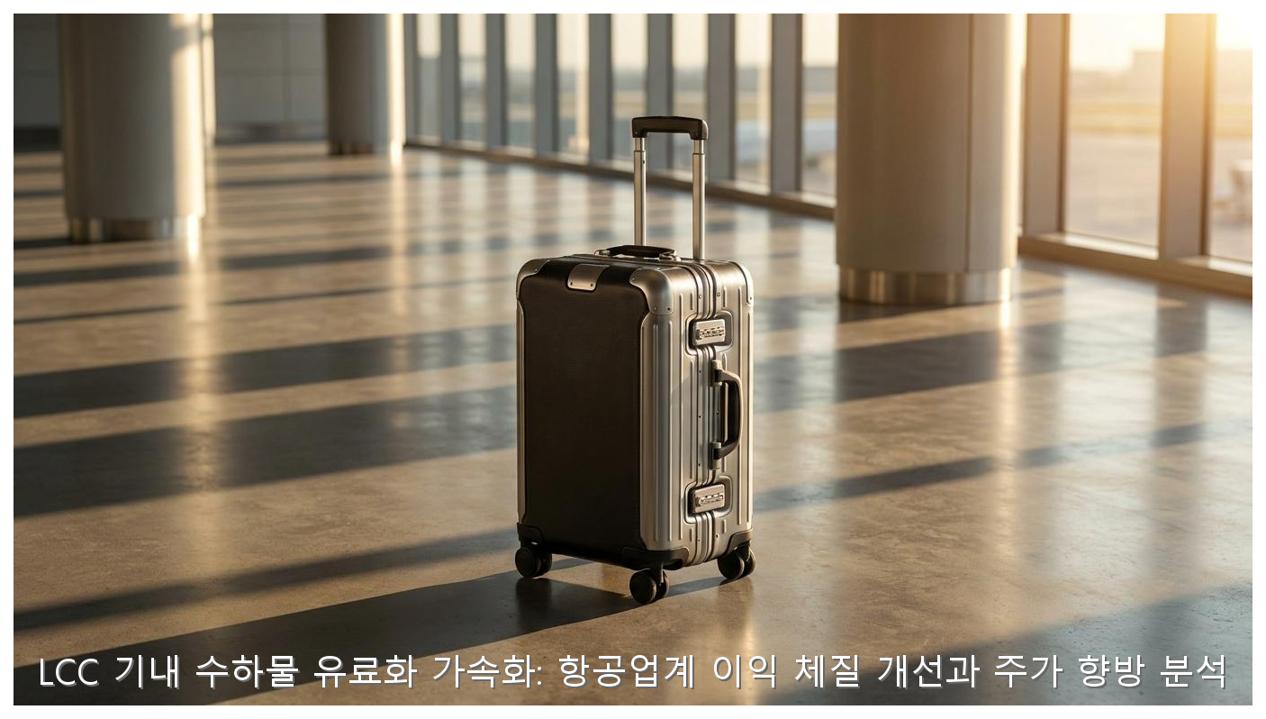 LCC 기내 수하물 유료화 가속화: 항공업계 이익 체질 개선과 주가 향방 분석 핵심 안내 및 분석 인포그래픽 (2)