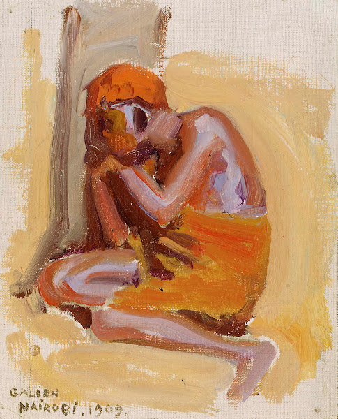 An African Resting 1909