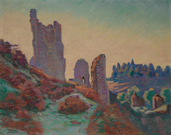 Les Ruines Du Château De Crozant 1898