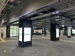 東京メトロ　MCV(単駅1monthスポット)　虎ノ門ヒルズ駅　改札内