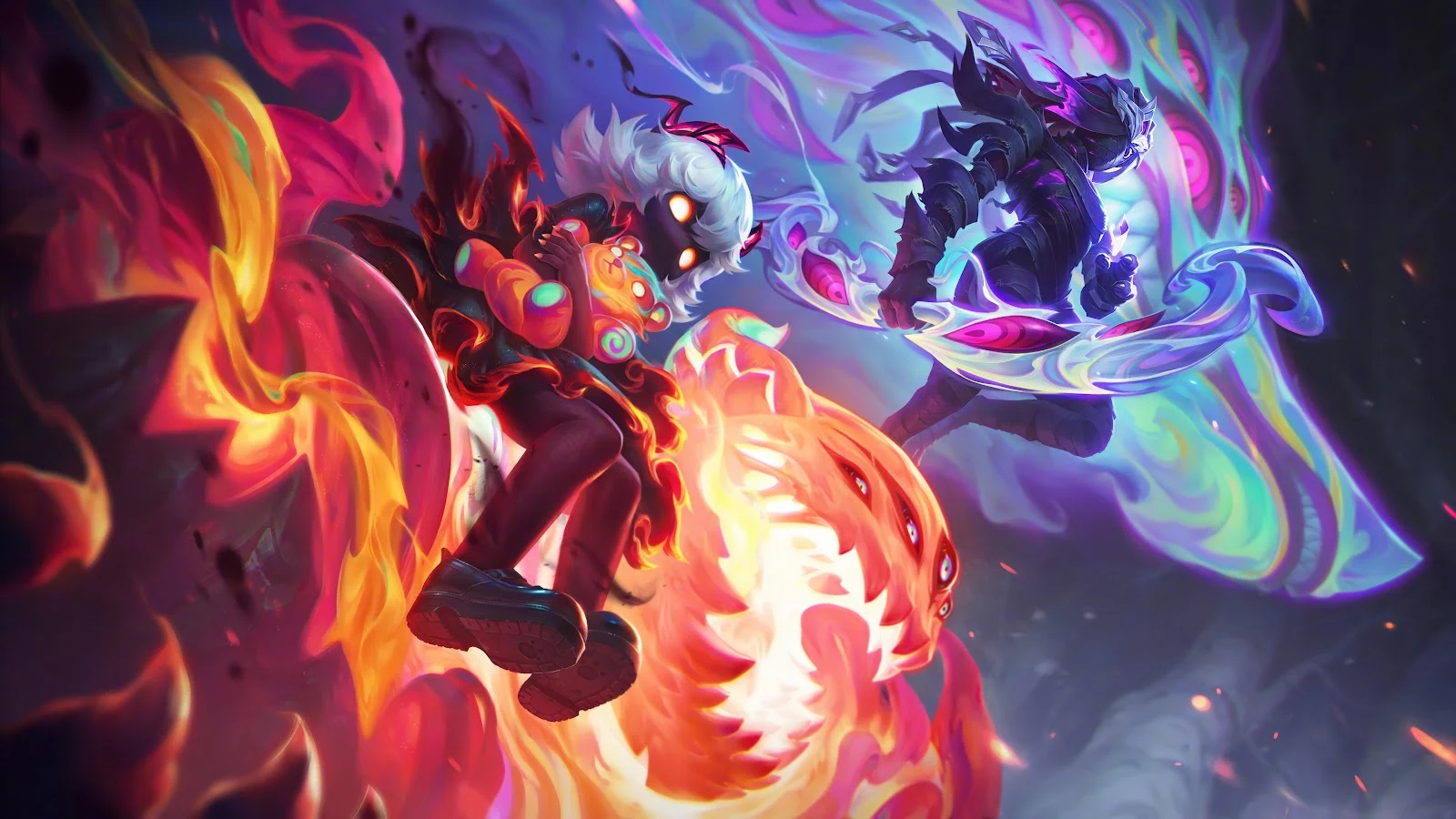 League of Legends Fantasy Character Art - Digital Game Art 8K Wallpaper (7680x4320)