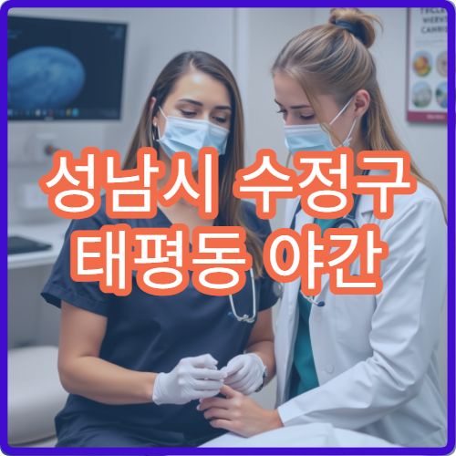 성남시 수정구 태평동 야간 피부과 진료 가능한 병원 피부염 치료 안내