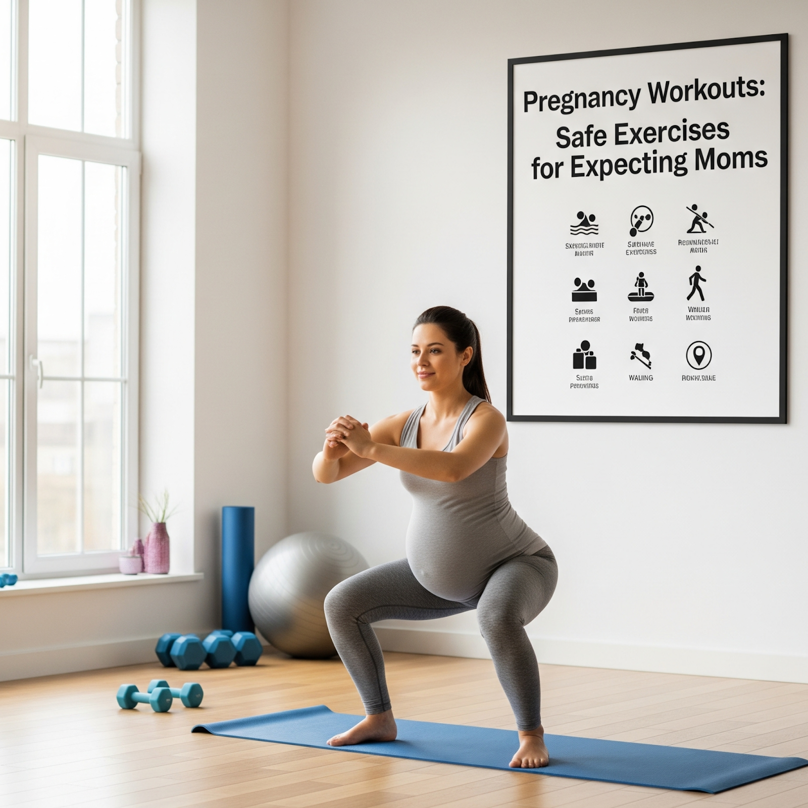 Pregnancy Workouts: Safe Exercises for Expecting Moms