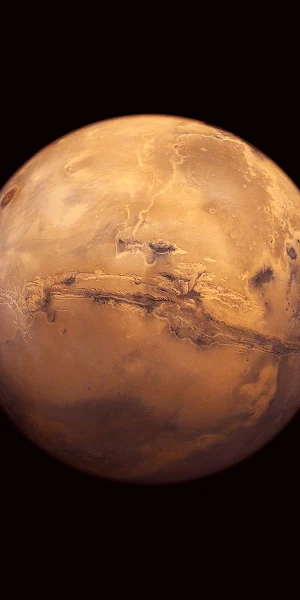 Space, Planet, Black Background, Mars, Solar System 4K Wallpaper Background