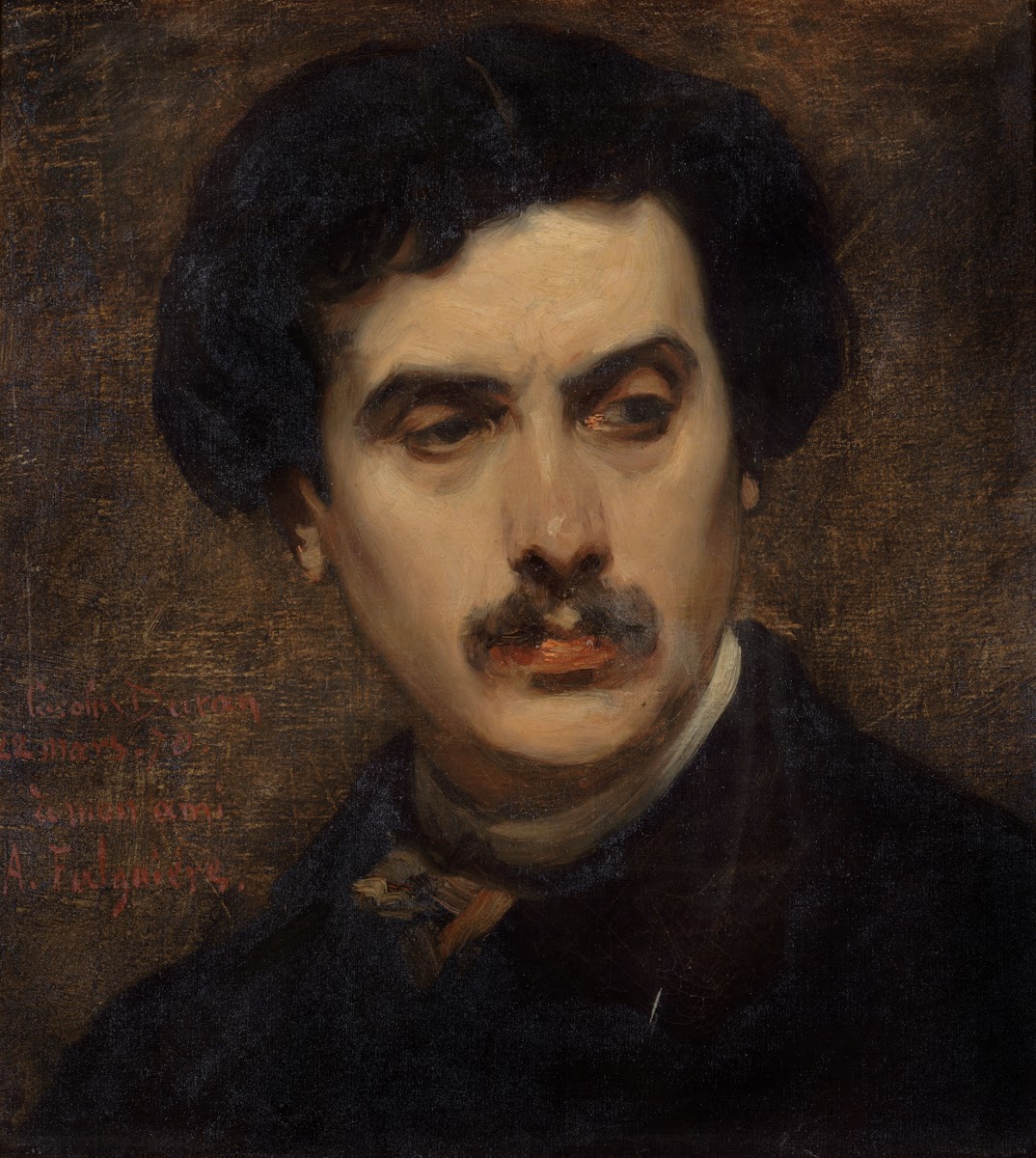 Portrait dAlexandre Falguière 1870