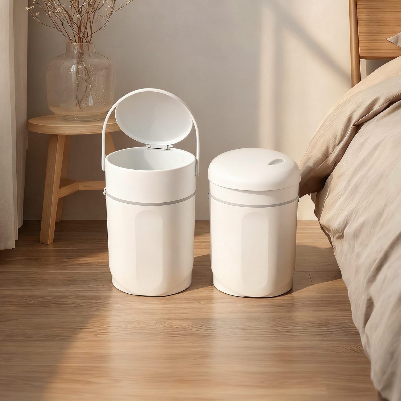 Windeleimer mit Deckel, 12 L, geruchsdicht