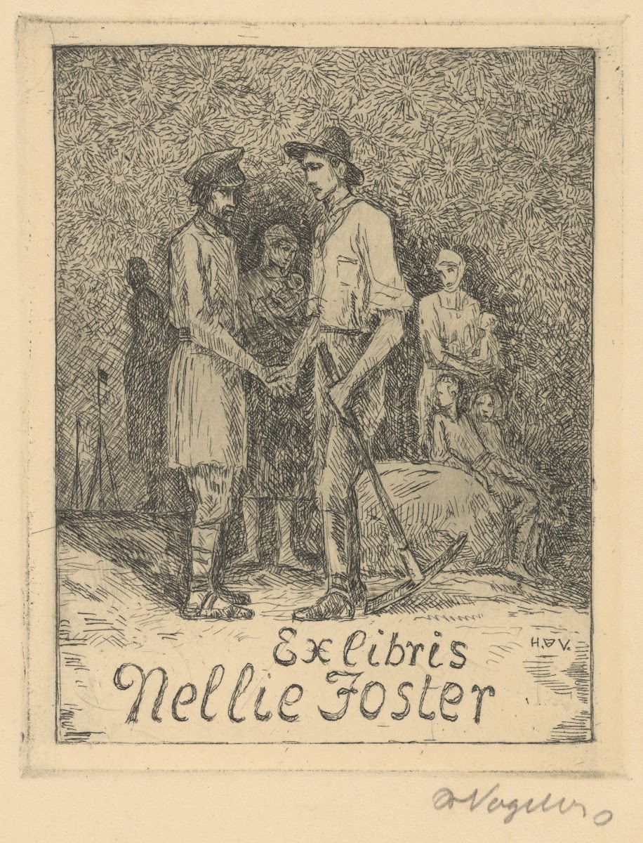 Ex Libris Nellie Foster 1920