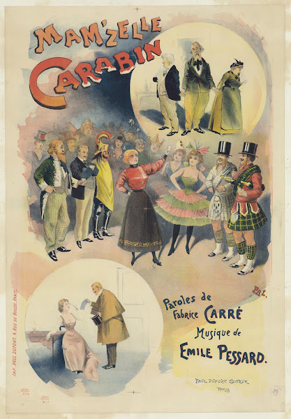 Mamzelle Carabin paroles de Fabrice Carré Musique de Emile Pessard Théâtre des B