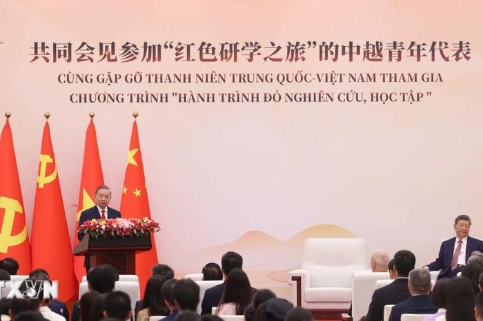 Thanh niên tiếp tục là cầu nối quan trọng vun đắp tình hữu nghị Việt-Trung - Báo VietnamPlus