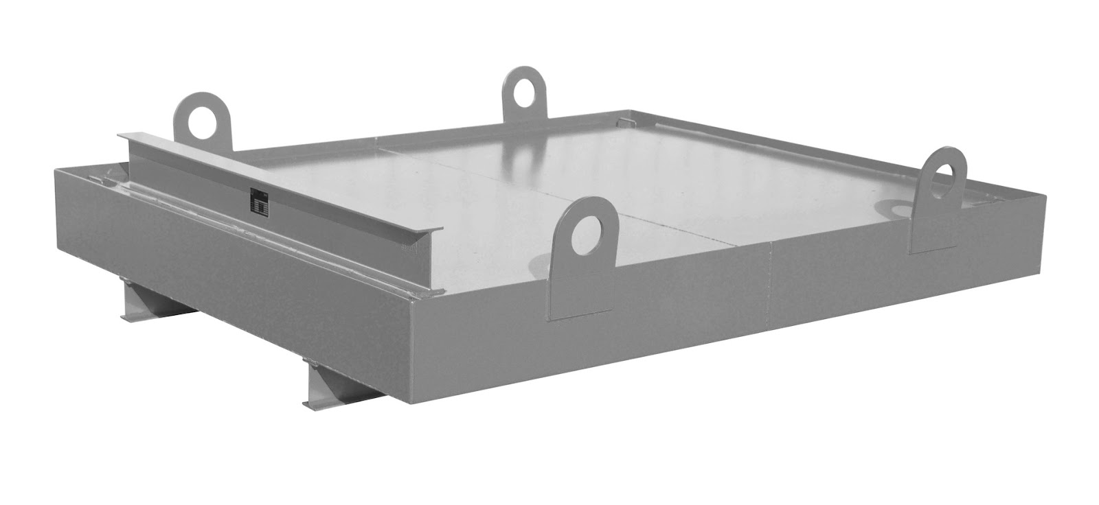 Containerbak CW 1, gelakt, Muisgrijs