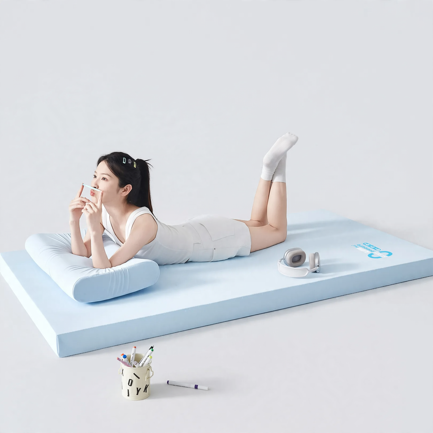 Memory Foam Mattress Topper, 70mm