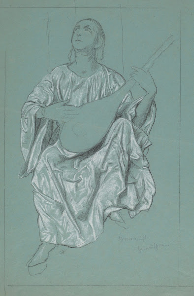 Female Lute Player 1908