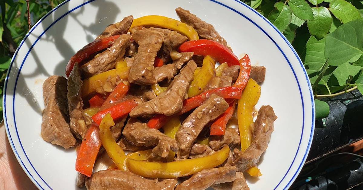 Bò Xào Ớt Chuông (Peper Beef Stir Fried)