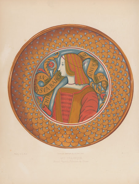 Mezza Majolica Fabrique de Pesaro 1859 1864