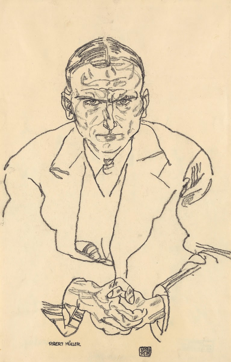 Porträt des Schriftstellers Robert Müller 1996
