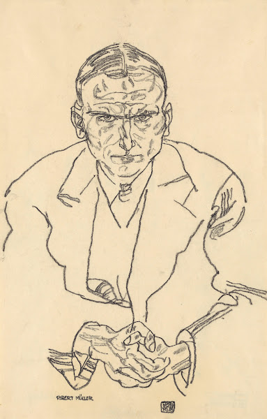 Porträt des Schriftstellers Robert Müller 1996