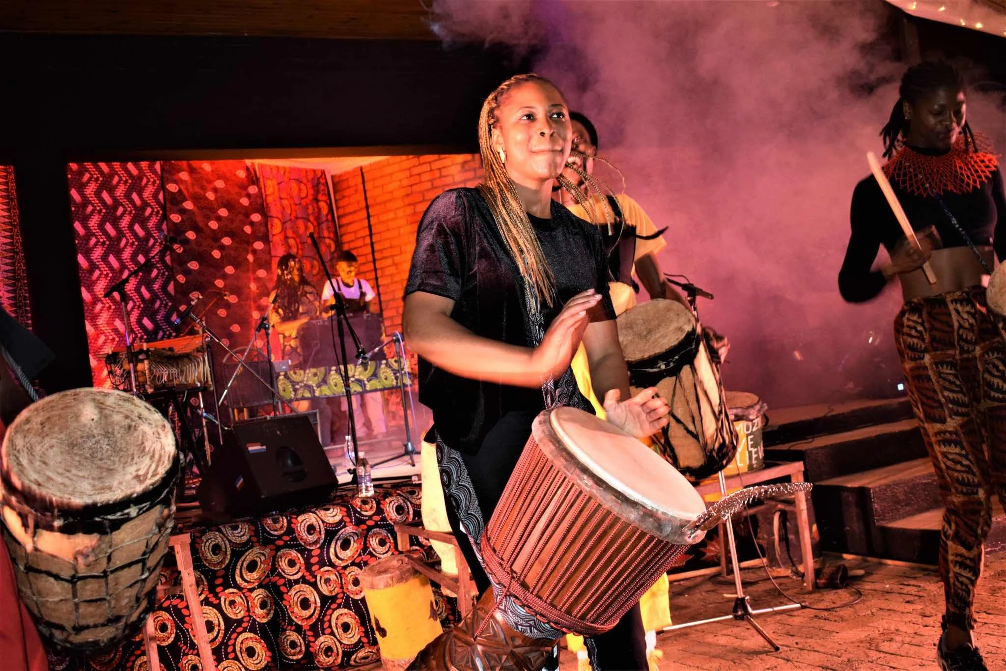 BKB during their performance at Alliance Française de Harare