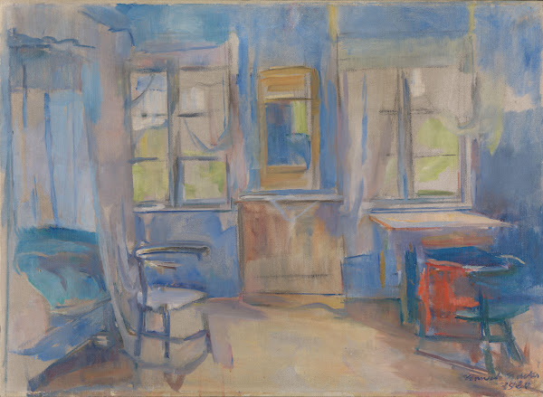 Interior from Einabu in Foldal 1920