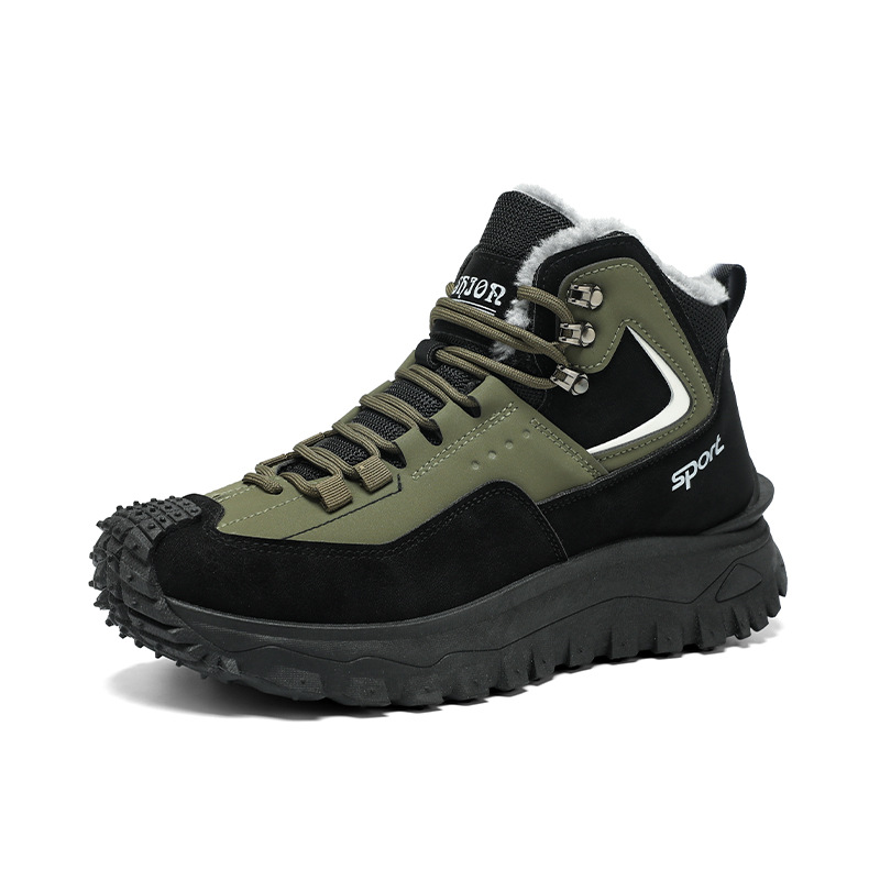 Gefütterte Herren-Winterstiefel für den Alltag