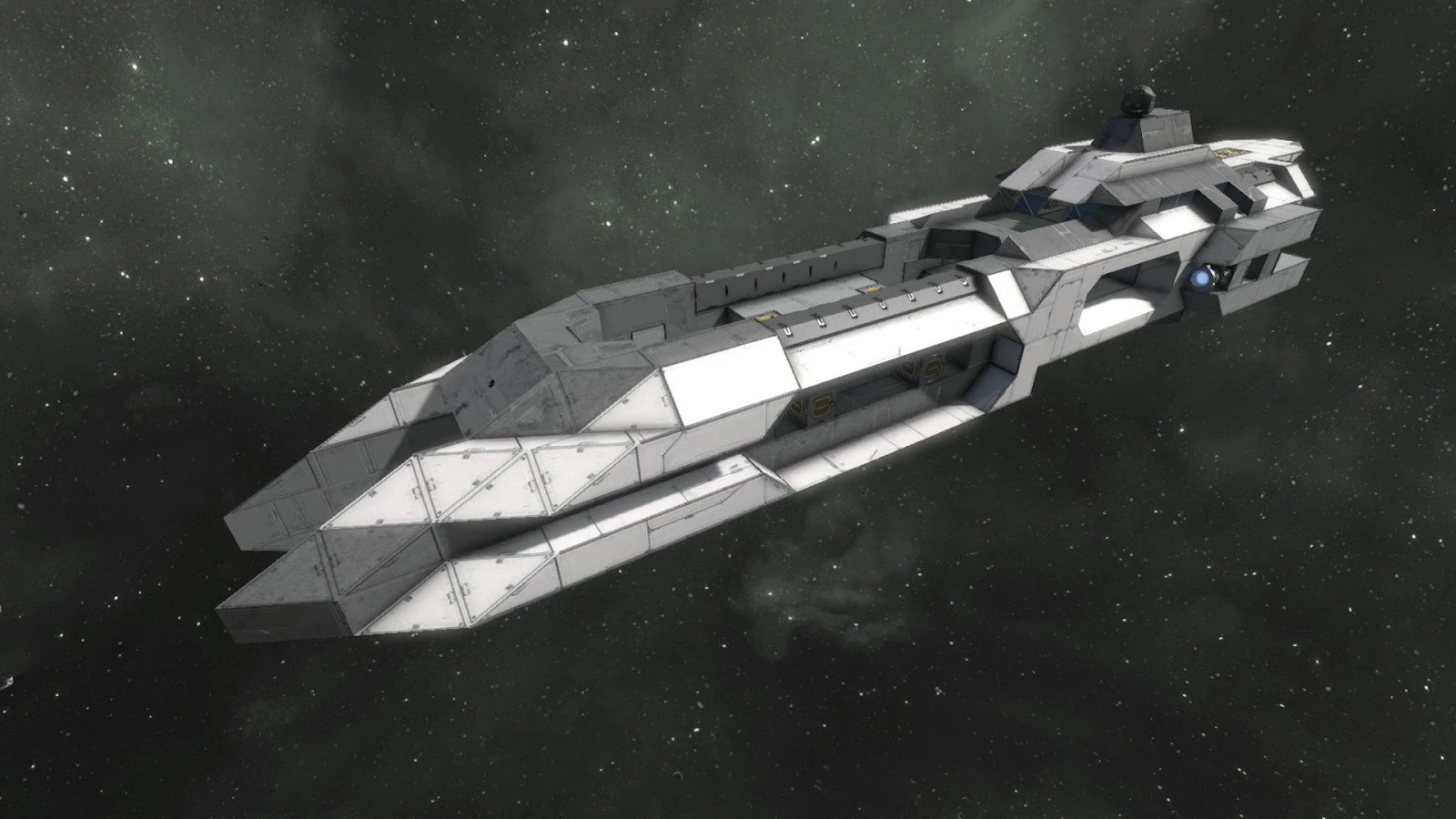 Spaceship, Space, Vehicle, Space Engineers Full HD Desktop Wallpaper