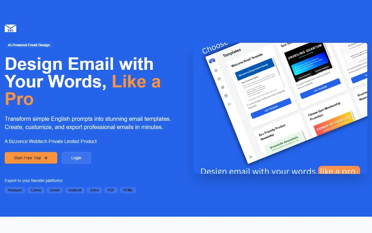 Captura de DesignMail Pro