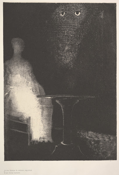 Below I saw the vaporous contours of a human form 1896