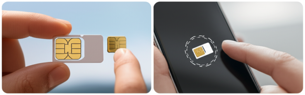 eSIM vs. 유심: 비교 분석
