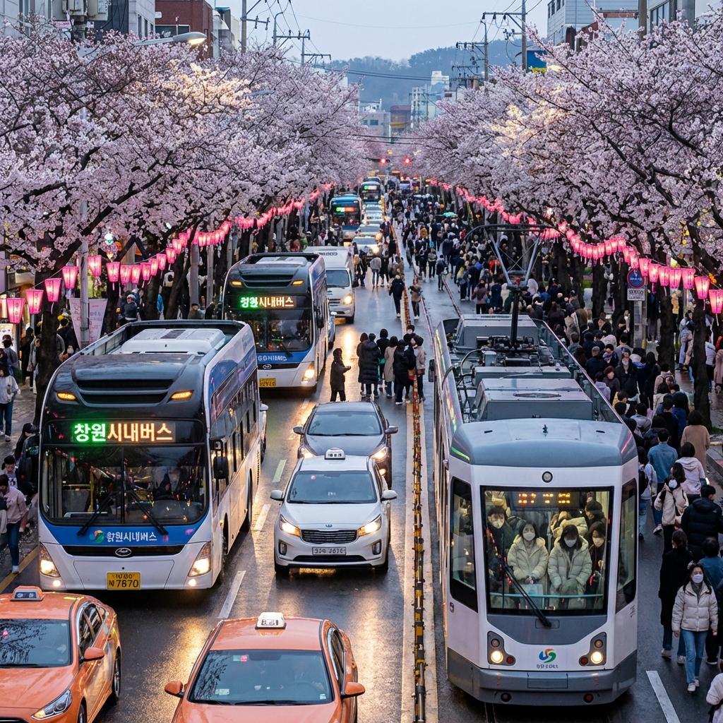 주차 지옥? 진해군항제 '프리미엄 이동 꿀팁' TOP3!