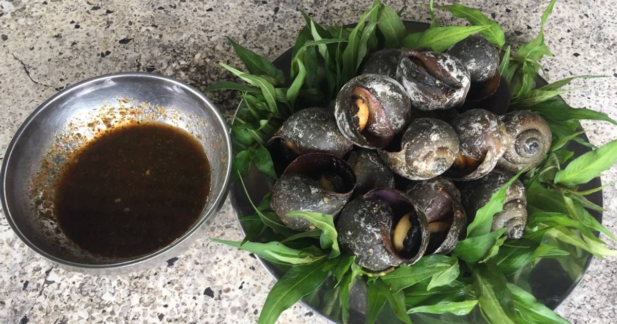 Ốc bưu rang muối