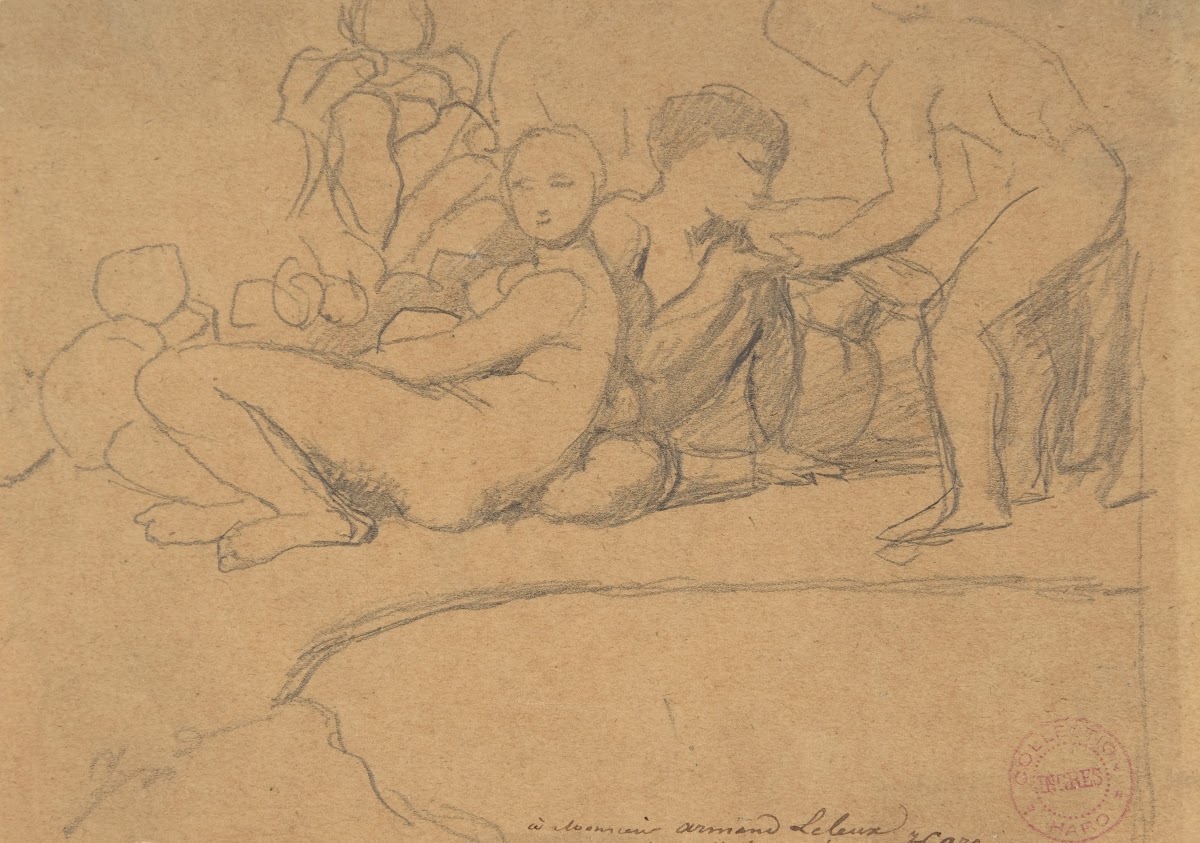 Nude Figures for LÂge dOr Château de Dampierre