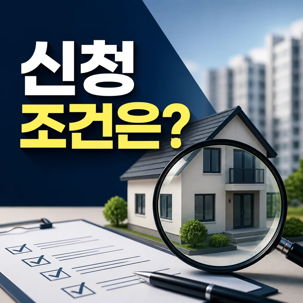기존주택등 매입임대주택 지원사업 확인해야 할 조건 5가지