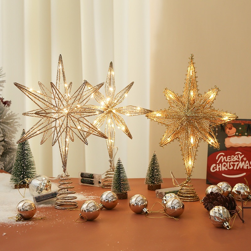 Glowing Christmas Tree Star
