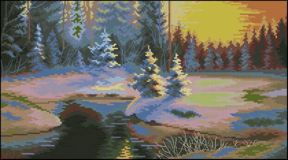 CMP 320432 Winter Landscape