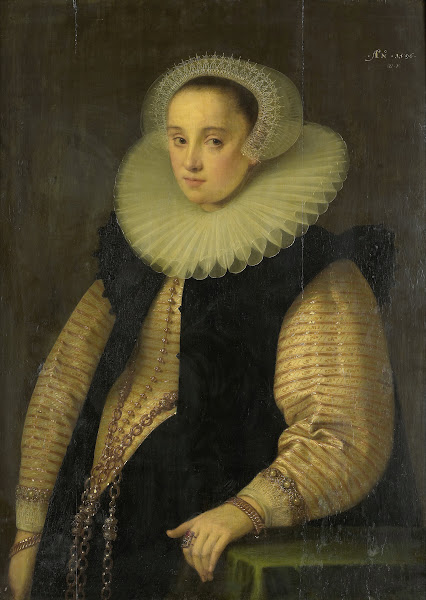 Hortensia del Prado d 1627 Wife of Jean Fourmenois 1596