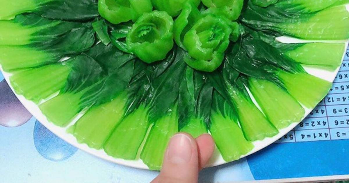 Cải chít luộc