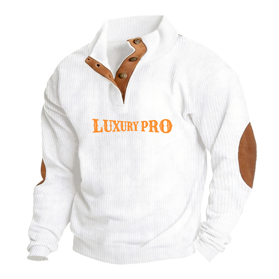 2D corduroy solid color long sleeve