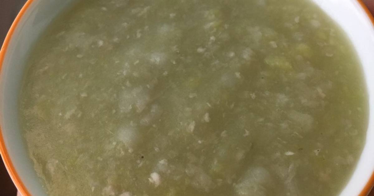 Cháo khoai lang thịt bằm