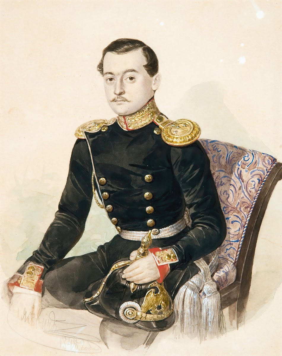 Portrait Of An Officer 1848