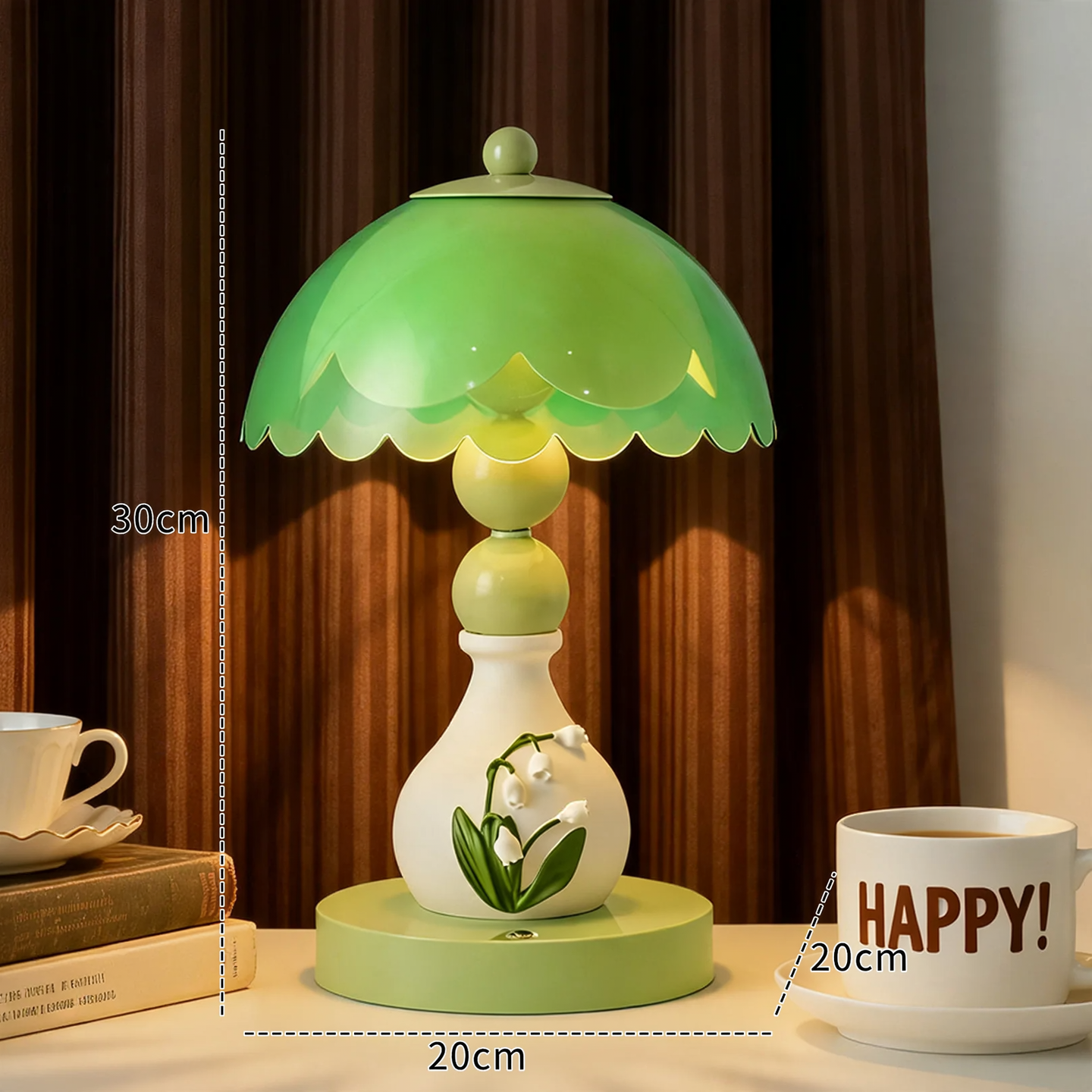 Lily of the Valley Table Lamp, Modern Design