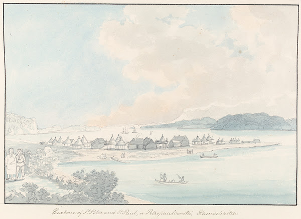 A View of the Town and Harbour of St Peter and St Paul in Kamtschatka