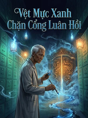 Bìa truyện Vệt Mực Xanh Chặn Cổng Luân Hồi